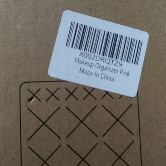 Makeup organizer/ lipstick rack - pink - Picture 2 of 4